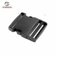 Hot sale factory price black white plastic buckle made in China